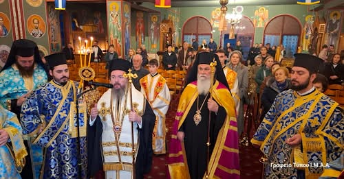 Υποδοχή της Παναγίας Τρυπητής στον Ι.Ν. Αγίας Βαρβάρας Αγρινίου – Ιερή εικόνα, Εσπερινός και λαϊκή συρροή