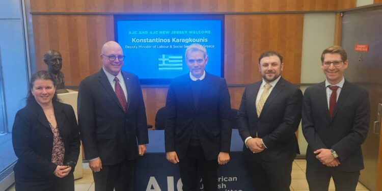 Συναντήσεις Καραγκούνη στις ΗΠΑ με αμερικανοεβραϊκούς οργανισμούς – Ενέργεια, οικονομία και γεωστρατηγική