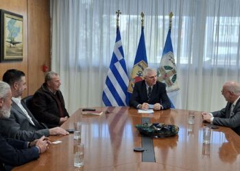 Συνάντηση Αντιπεριφερειαρχών Π.Σακελλαρόπουλου και Θ.Μαυρομμάτη με το ΔΣ του Πολεμικού Μουσείου για τα 200 χρόνια από την Έξοδο των Ελεύθερων Πολιορκημένων