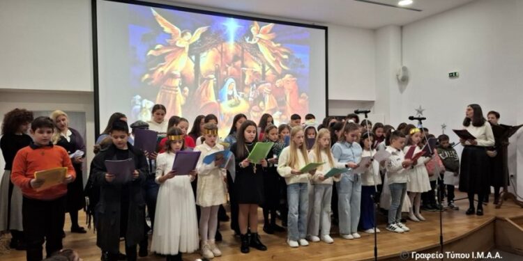 Χριστουγεννιάτικη Εκδήλωση Τομέα Νεότητος Ι.Μ. Αιτωλοακαρνανίας στη Βόνιτσα – Θεατρικό, κάλαντα και δώρα στα παιδιά