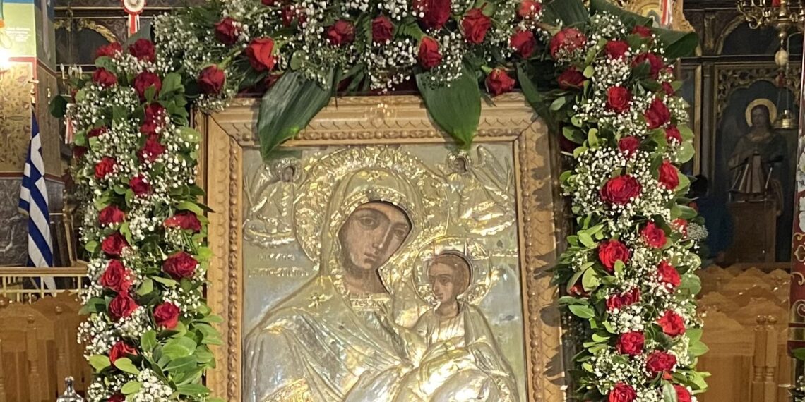 Θαυματουργή Εικόνα Παναγίας Τρυπητής – Υποδοχή στο Αγρίνιο 2025