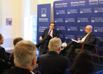 Πιερρακάκης στο IIEA: «Θέλουμε μια ενιαία ευρωπαϊκή αγορά για τη δημιουργία παγκόσμιων πρωταθλητών»