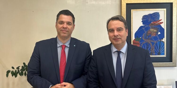 Συνάντηση Παπαθανάση – Κοντογεώργη: Επικαιροποίηση και επόμενα βήματα για το Τοπικό Σχέδιο Ανάπτυξης Αιτωλοακαρνανίας