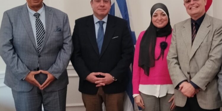 Συνάντηση Προέδρου με Εμπορική Ακόλουθο Πρεσβείας Αιγύπτου