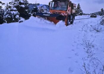 Σφοδρή χιονόπτωση στα όρια του νομού – Σε επιφυλακή η Περιφέρεια Δυτικής Ελλάδας VIDEO FOTO