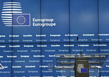 Πλάνα και φωτογραφίες από το σημερινό Eurogroup