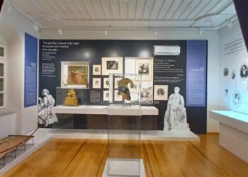 Μεσολόγγι: Εγκαίνια Έκθεσης δυο αυθεντικών κειμηλίων στο Μουσείο της Βυρωνικής Εταιρείας για τον Λόρδο Βύρωνα και τον Φιλελληνισμό