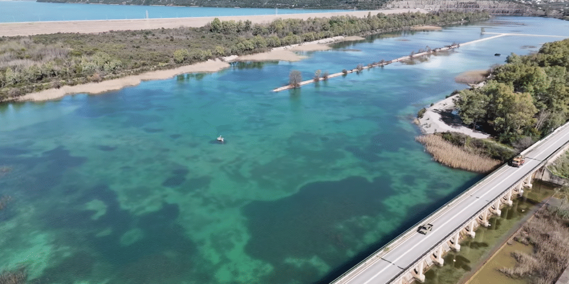 Χειμώνας 2025-2026: Οι τρεις τεχνητές λίμνες του Αχελώου φτάνουν στο 100% και οι ροές κατευθύνονται στη θάλασσα