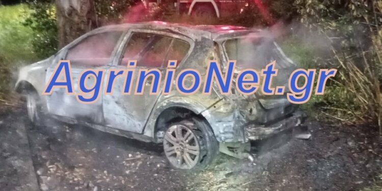 Σώος 55χρονος μετά από τροχαίο και φωτιά σε όχημα κοντά στον Αχελώο ΔΕΙΤΕ FOTO