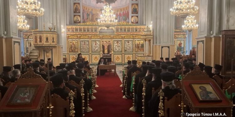 «“Υπέρ της του κόσμου ζωής” (Ιω. στ´, 51) Η αυτοθυσία ως υπέρβαση του θανάτου» Γ’ Επετειακή Ιερατική Σύναξη στην Ι. Μ. Αιτωλοακαρνανίας