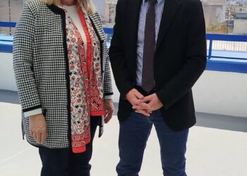 Συνάντηση Λ. Δημητρογιάννη με την πρόεδρο του ΕΛ.ΙΝ.Υ.Α.Ε.