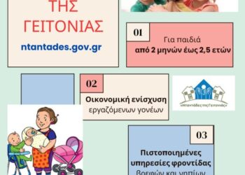 Ανοίγει η πλατφόρμα για τις «Νταντάδες της Γειτονιάς» – Έναρξη εγγραφών στις 24 Απριλίου