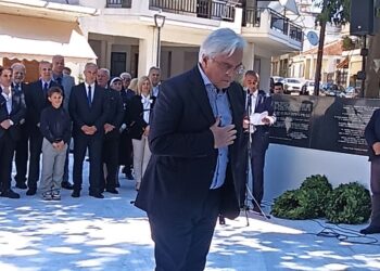 Δημήτρης Τραπεζιώτης: «Διαρκές χρέος μνήμης η θυσία των 120 πατριωτών του 1944»