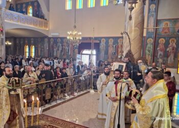 Η εορτή των Αγίων Κωνσταντίνου και Ελένης και Χειροτονία Πρεσβυτέρου στην Ι. Μ. Αιτωλοακαρνανίας