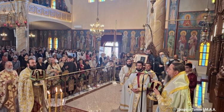 Η εορτή των Αγίων Κωνσταντίνου και Ελένης και Χειροτονία Πρεσβυτέρου στην Ι. Μ. Αιτωλοακαρνανίας