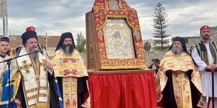 Μαυρομμάτης: «Πνευματική ανάταση και ιστορικός συμβολισμός από την έλευση του “Άξιον Εστί” στο Μεσολόγγι»