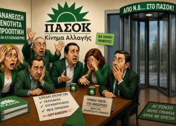 Πράσινος πονοκέφαλος με άρωμα… γαλάζιο: ο Σαλμάς, οι μουρμούρες και ο φόβος στο ΠΑΣΟΚ