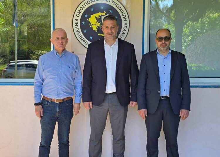 Επίσκεψη Μαυρομμάτη στην ΠΟΑΣΥ – Συνάντηση με τον νέο Πρόεδρο Χρήστο Μαυραγάνη