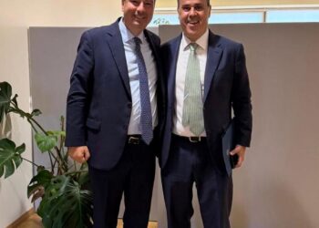 Θανάσης Παπαθανάσης: Δύο σημαντικά έργα ύδρευσης για Μεσολόγγι και Αμφιλοχία μετά τη σύσκεψη με τον Υπουργό Περιβάλλοντος και Ενέργειας Σταύρο Παπασταύρου