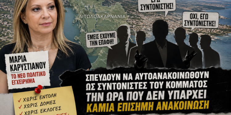 Σπεύδουν να φορέσουν το… κομματικό περιβραχιόνιο πριν καν στηθεί το κόμμα
