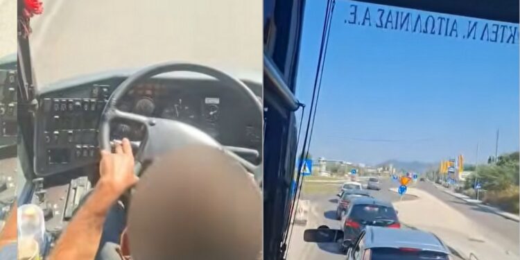 «Λεωφορείο ή μπουζουκλερί;» Καταγγελία για οδηγό του ΚΤΕΛ Αιτωλοακαρνανίας