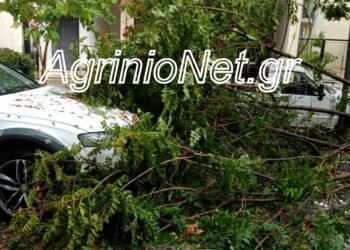 Αγρίνιο: Σε λίγα λεπτά το καλοκαίρι έγινε… χειμώνας – Χαλάζι και δυνατή βροχή σάρωσαν την πόλη. VIDEO FOTO