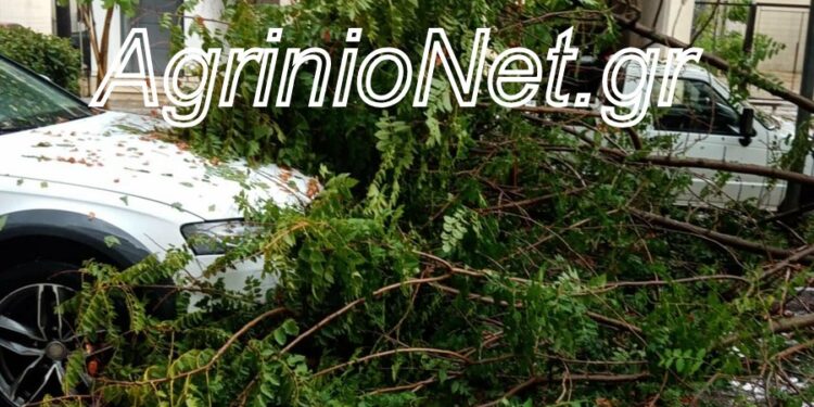 Αγρίνιο: Σε λίγα λεπτά το καλοκαίρι έγινε… χειμώνας – Χαλάζι και δυνατή βροχή σάρωσαν την πόλη. VIDEO FOTO