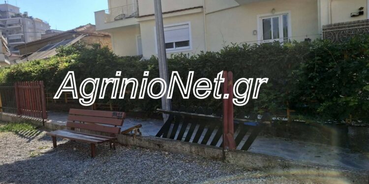 Παιδική χαρά πίσω από την Πυροσβεστική Αγρινίου: Παραδόθηκε πριν λίγα χρόνια και σήμερα… διαλύεται video foto