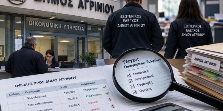 Τι συμβαίνει με τις οφειλές στην Οικονομική Υπηρεσία του Δήμου Αγρινίου;