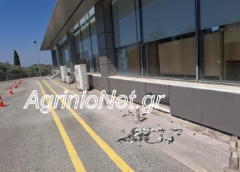 «Κυνήγι» χαλκού στο Τμήμα Μεταφορών Αγρινίου – Ξήλωσαν τις σωληνώσεις των κλιματιστικών video foto