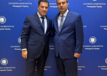Συνάντηση Θανάση Παπαθανάση με τον Υπουργό Υγείας Άδωνι Γεωργιάδη για την περαιτέρω ενίσχυση των Νοσοκομείων Αγρινίου και Μεσολογγίου