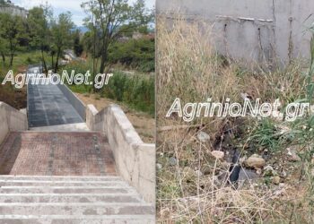 Αγρίνιο: Άγιος Θωμάς, το ρέμα δεν περιμένει τη δεύτερη φάση – Η κάμερα κατέγραψε υγρά και δυσοσμία