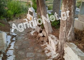 Άνω Κλεισορρεύματα Αγρινίου: Τα ξεραμένα κυπαρίσσια απειλούν την εκκλησία του Αγίου Γεωργίου – Από την άνοιξη περιμένουν το «άμεσα» του Δήμου
