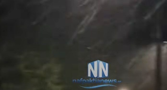 Χιονίζει στα Κρυονερια Ορεινής Ναυπακτίας. Video